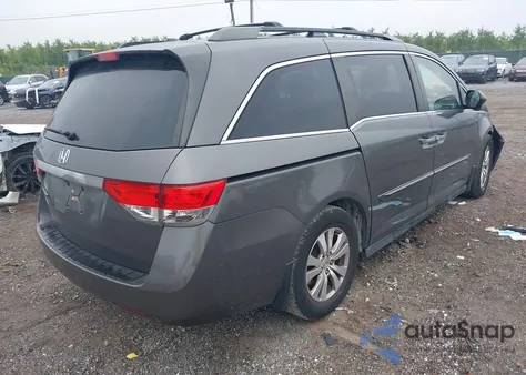 2014 Honda Odyssey Ex-L z USA, uszkodzony, nr VIN 5FNRL5H68EB013706